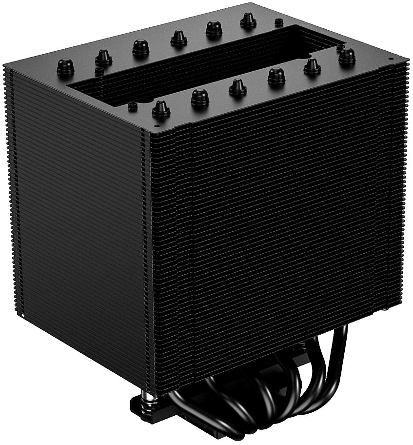 Устройство охлаждения(кулер) ID-Cooling Frozn A620 SLK нет подсветки Soc-AM5/AM4/1200/1700/1851 черный 4-pin 33.9dB Al+Cu 260W 1300gr Ret — миниатюра 7