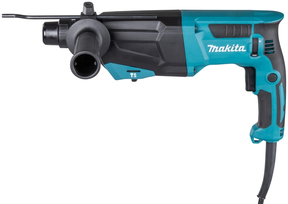Перфоратор Makita HR2670 патрон:SDS-plus уд.:3Дж 800Вт (кейс в комплекте) — миниатюра 2