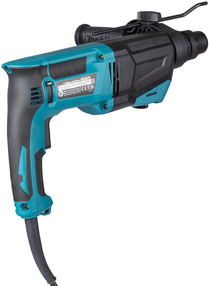 Перфоратор Makita HR2670 патрон:SDS-plus уд.:3Дж 800Вт (кейс в комплекте) — миниатюра 5