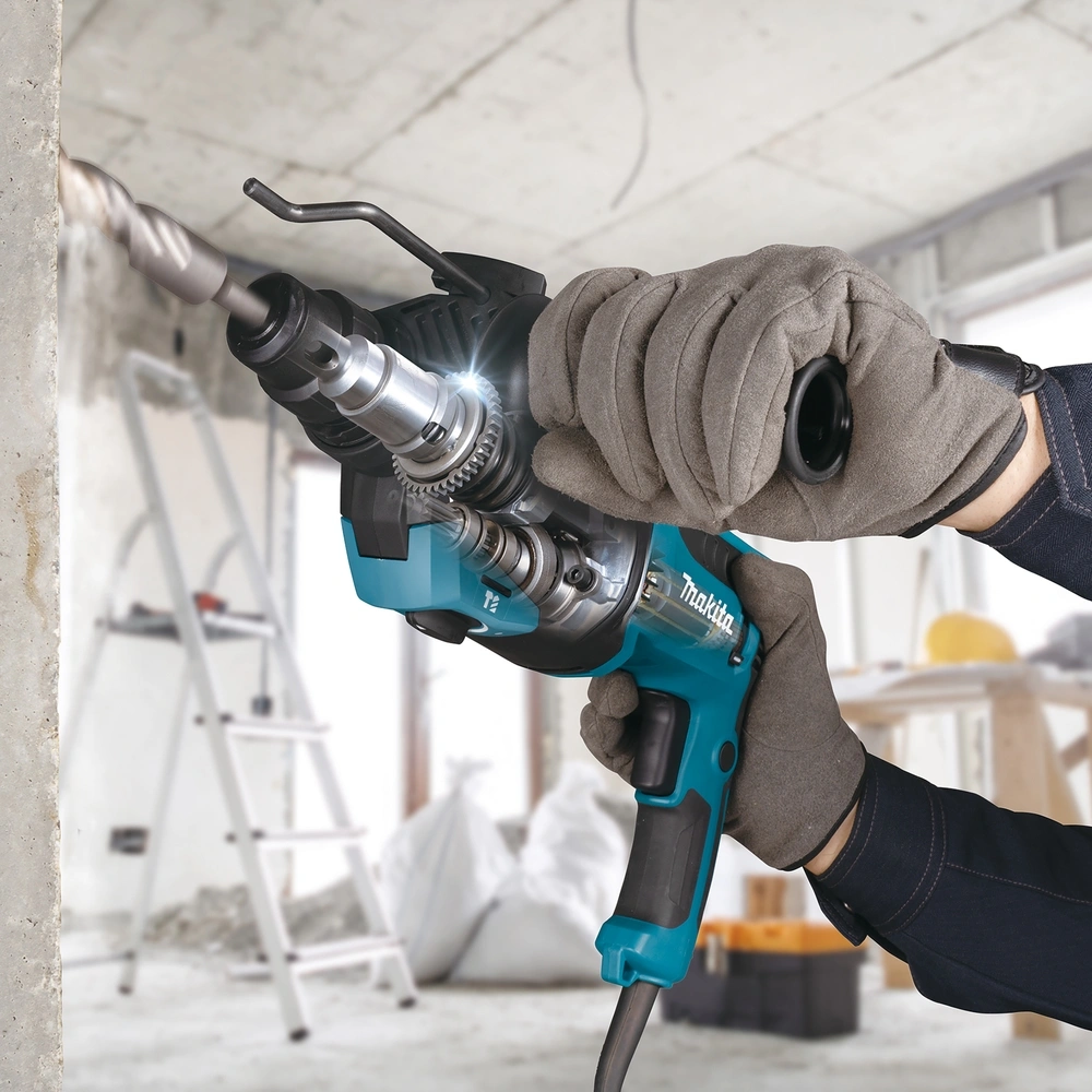 Перфоратор Makita HR2670 патрон:SDS-plus уд.:3Дж 800Вт (кейс в комплекте) — миниатюра 16