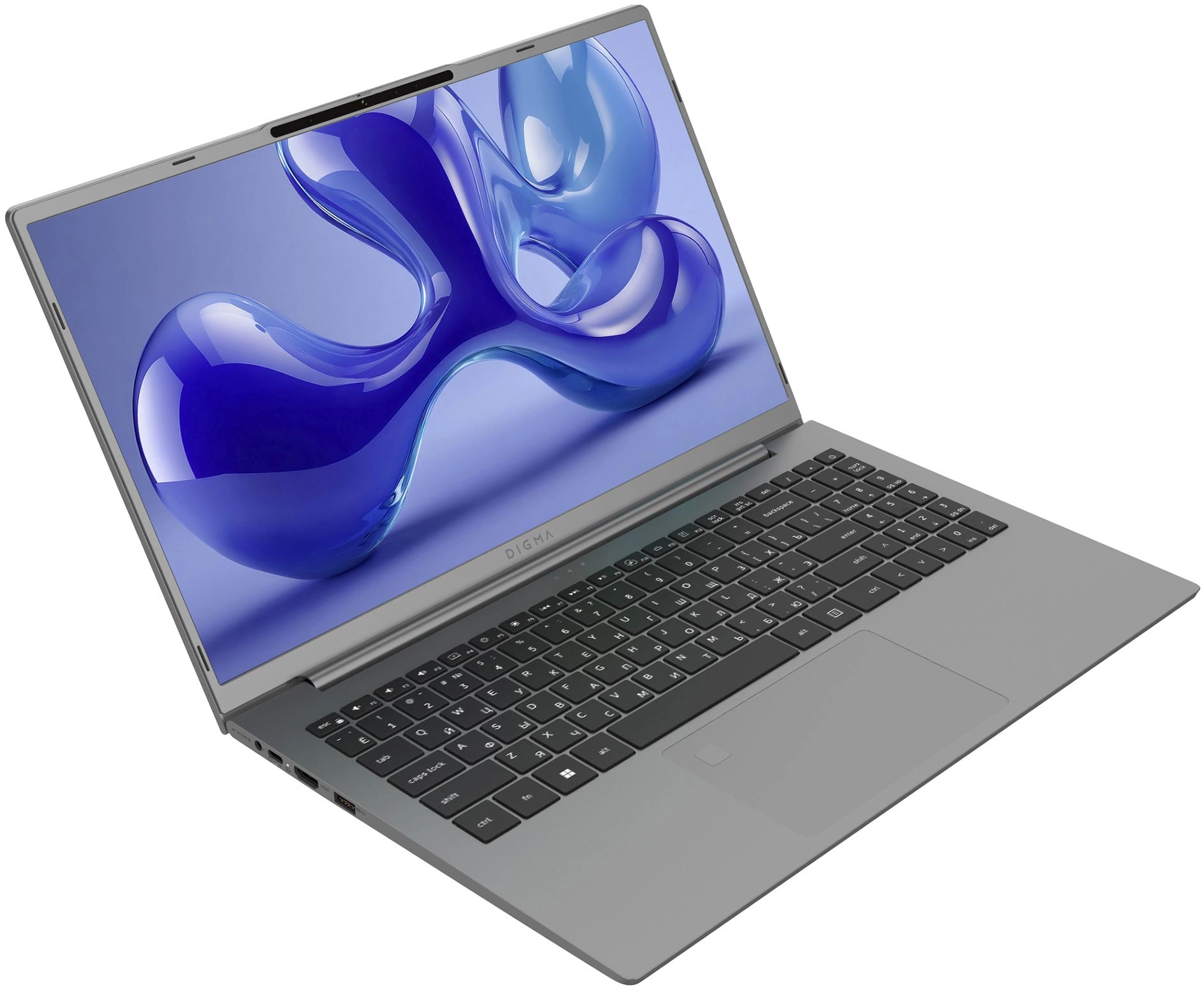 Ноутбук Digma Ascend Core i5 1235U 16Gb SSD512Gb Intel UHD Graphics 15.6" IPS FHD (1920x1080) Windows 11 Home grey WiFi BT Cam 4500mAh (DN15P5-ADXW07) — миниатюра 5