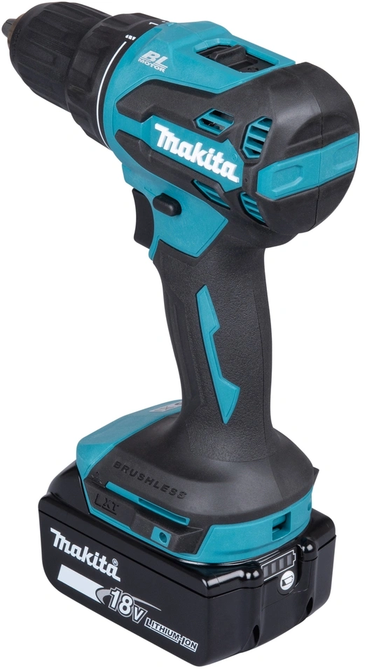 Дрель-шуруповерт Makita DDF490SFJ аккум. патрон:быстрозажимной (кейс в комплекте) — миниатюра 3