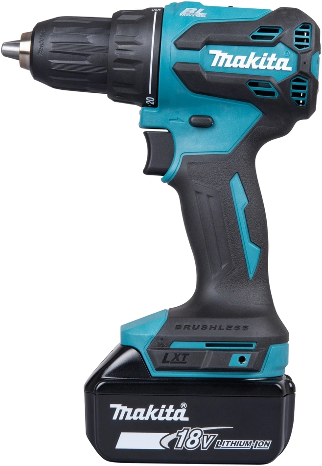 Дрель-шуруповерт Makita DDF490SFJ аккум. патрон:быстрозажимной (кейс в комплекте) — миниатюра 9