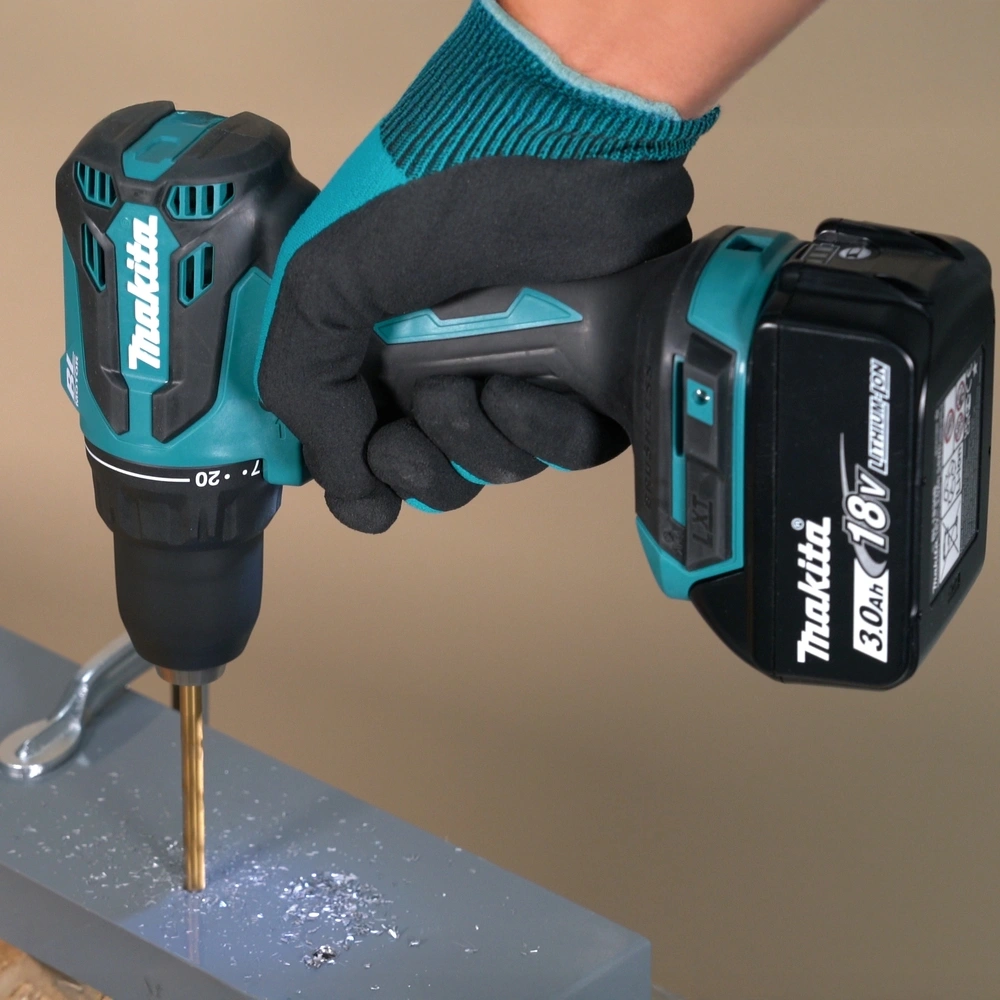 Дрель-шуруповерт Makita DDF490SFJ аккум. патрон:быстрозажимной (кейс в комплекте) — миниатюра 18