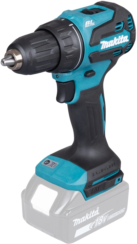 Дрель-шуруповерт Makita DDF490Z аккум. патрон:быстрозажимной