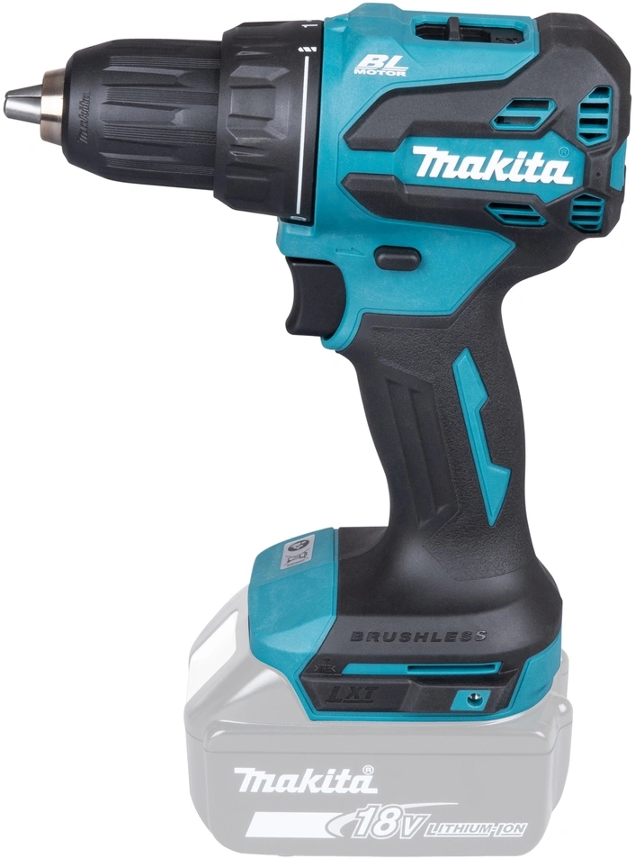 Дрель-шуруповерт Makita DDF490Z аккум. патрон:быстрозажимной — миниатюра 2