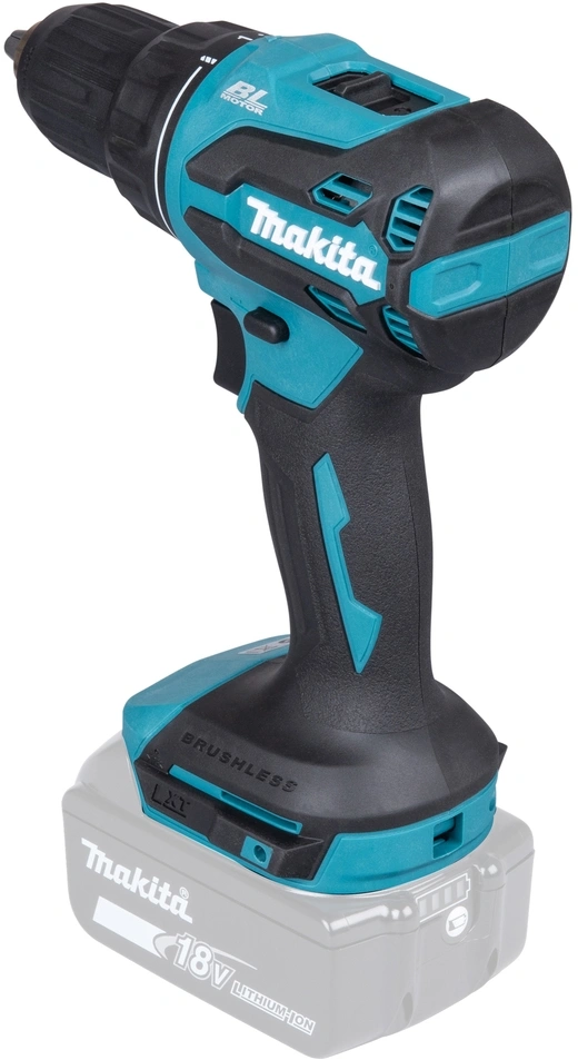 Дрель-шуруповерт Makita DDF490Z аккум. патрон:быстрозажимной — миниатюра 3