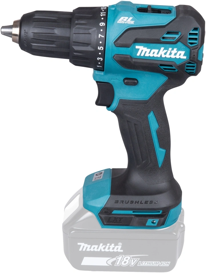 Дрель-шуруповерт Makita DHP490Z аккум. патрон:быстрозажимной — миниатюра 2
