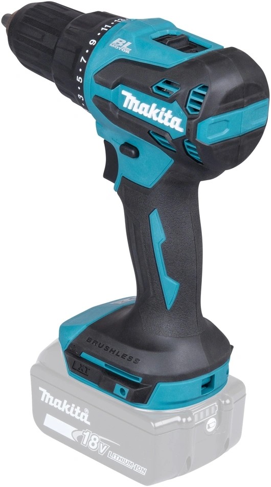 Дрель-шуруповерт Makita DHP490Z аккум. патрон:быстрозажимной — миниатюра 3