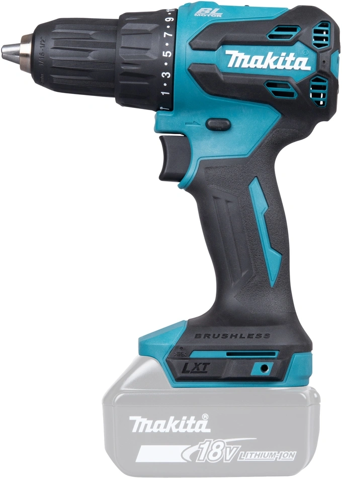 Дрель-шуруповерт Makita DHP490Z аккум. патрон:быстрозажимной — миниатюра 9