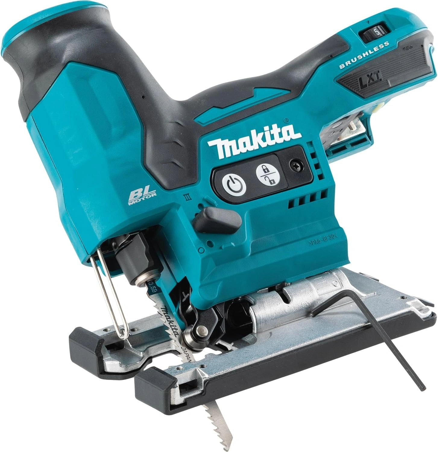 Лобзик Makita DJV185Z 3000ходов/мин от аккумулятора — миниатюра 6