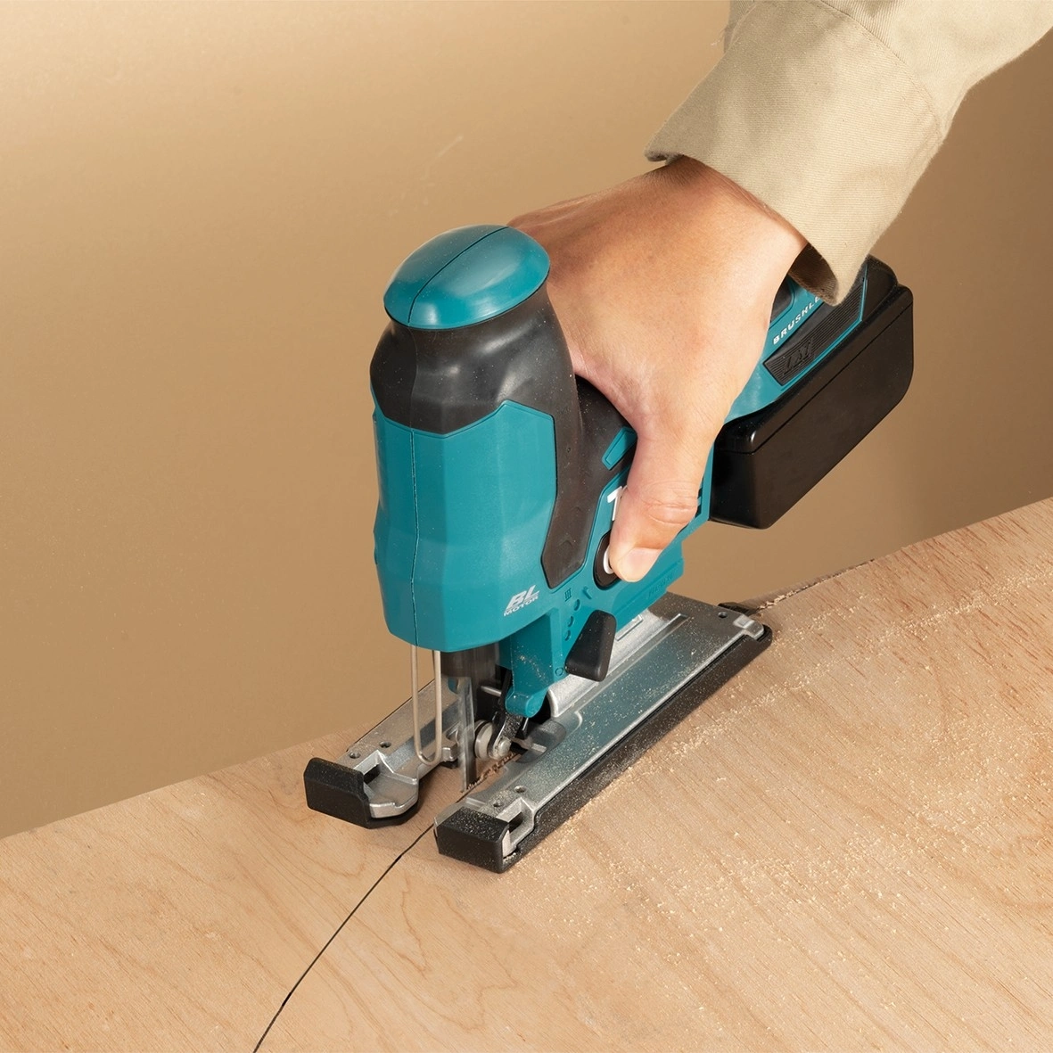Лобзик Makita DJV185Z 3000ходов/мин от аккумулятора — миниатюра 2