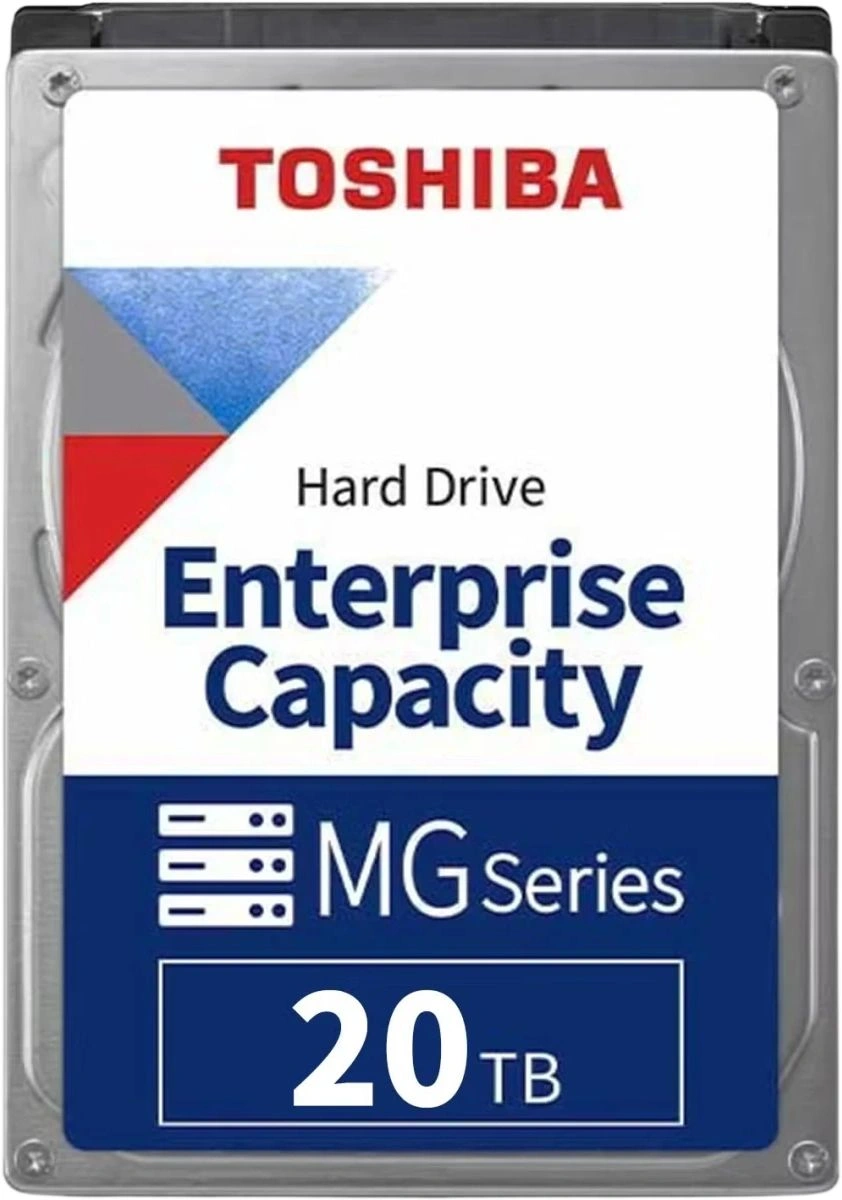 Жесткий диск Toshiba Enterprise HDD 3.5″ SATA 20TB, 7200 rpm, 512MB buffer, MG11ACA20TE, 1 year