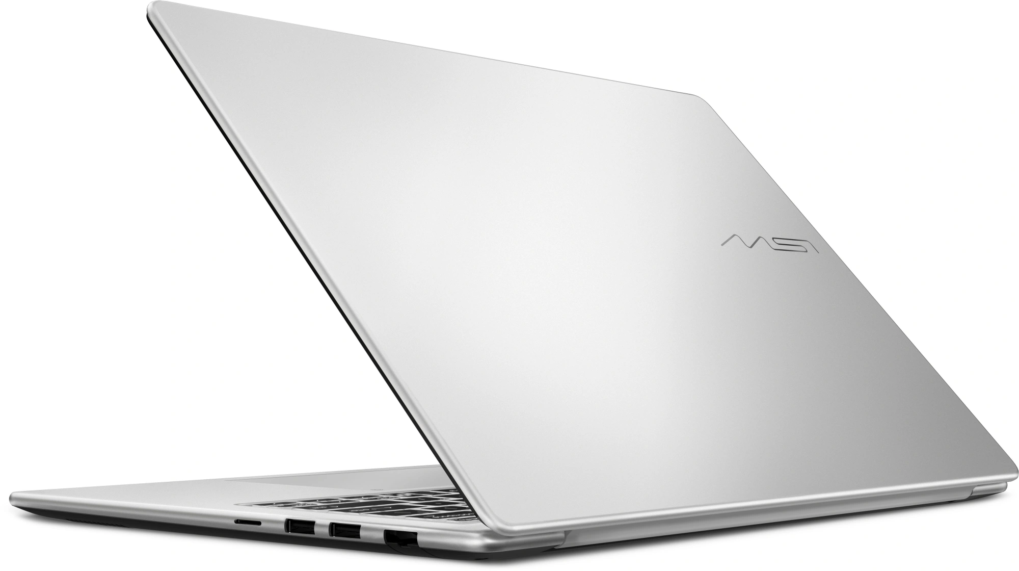 Ноутбук MSI Modern 14S AI+ G3MG-010XRU Core Ultra 7 355 16Gb SSD512Gb Intel Graphics 14" OLED FHD+ (1920x1200) без ОС silver WiFi BT Cam (9S7-14U212-010) — миниатюра 3
