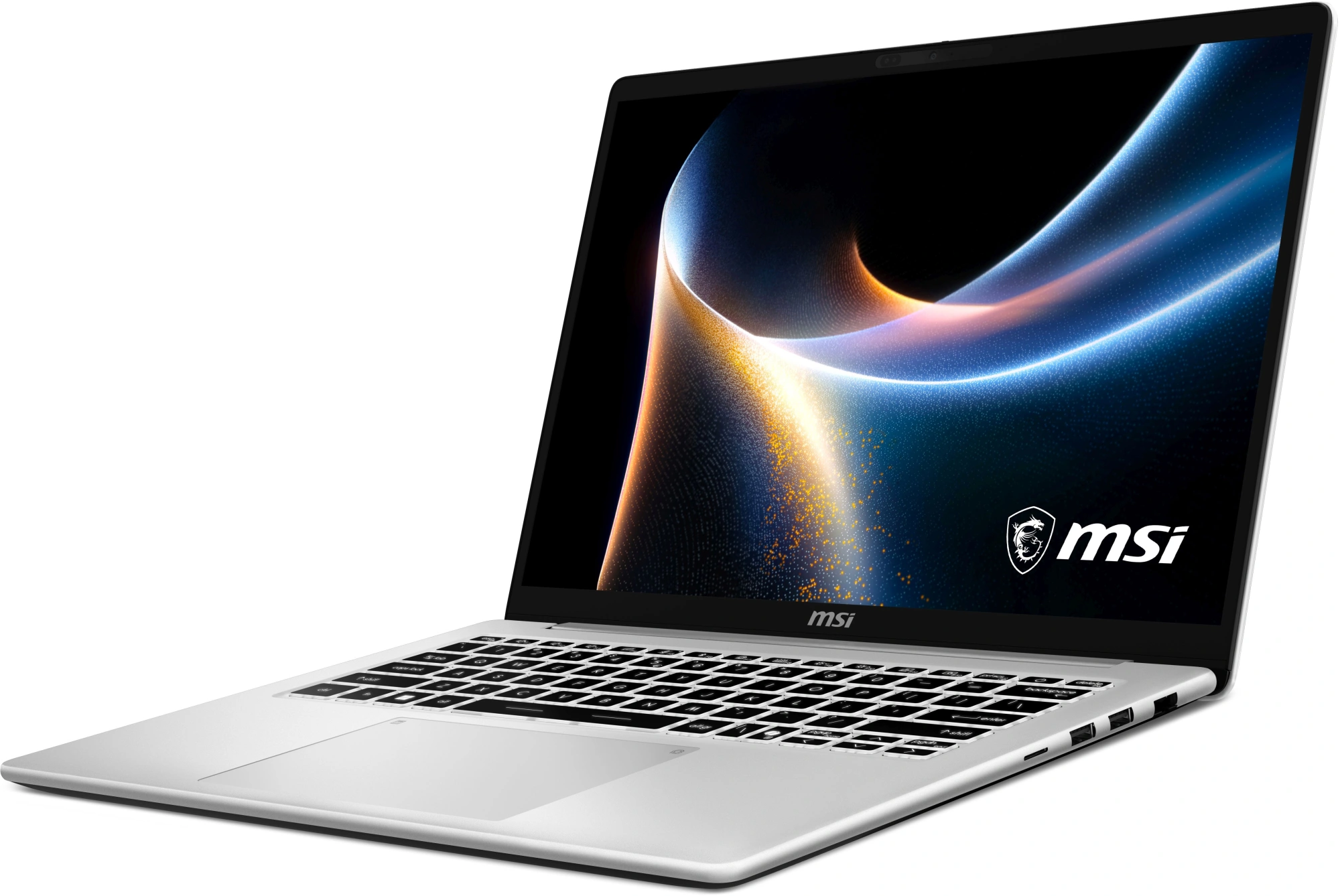 Ноутбук MSI Modern 14S AI+ G3MG-011XRU Core Ultra 5 322 16Gb SSD512Gb Intel Graphics 14" OLED FHD+ (1920x1200) без ОС silver WiFi BT Cam (9S7-14U212-011) — миниатюра 2