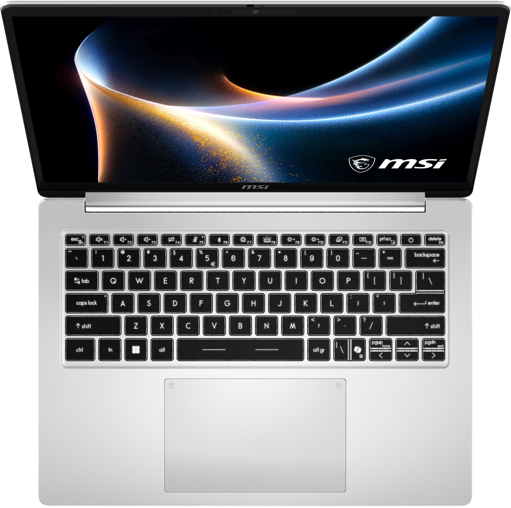 Ноутбук MSI Modern 14S AI+ G3MG-011XRU Core Ultra 5 322 16Gb SSD512Gb Intel Graphics 14" OLED FHD+ (1920x1200) без ОС silver WiFi BT Cam (9S7-14U212-011) — миниатюра 4