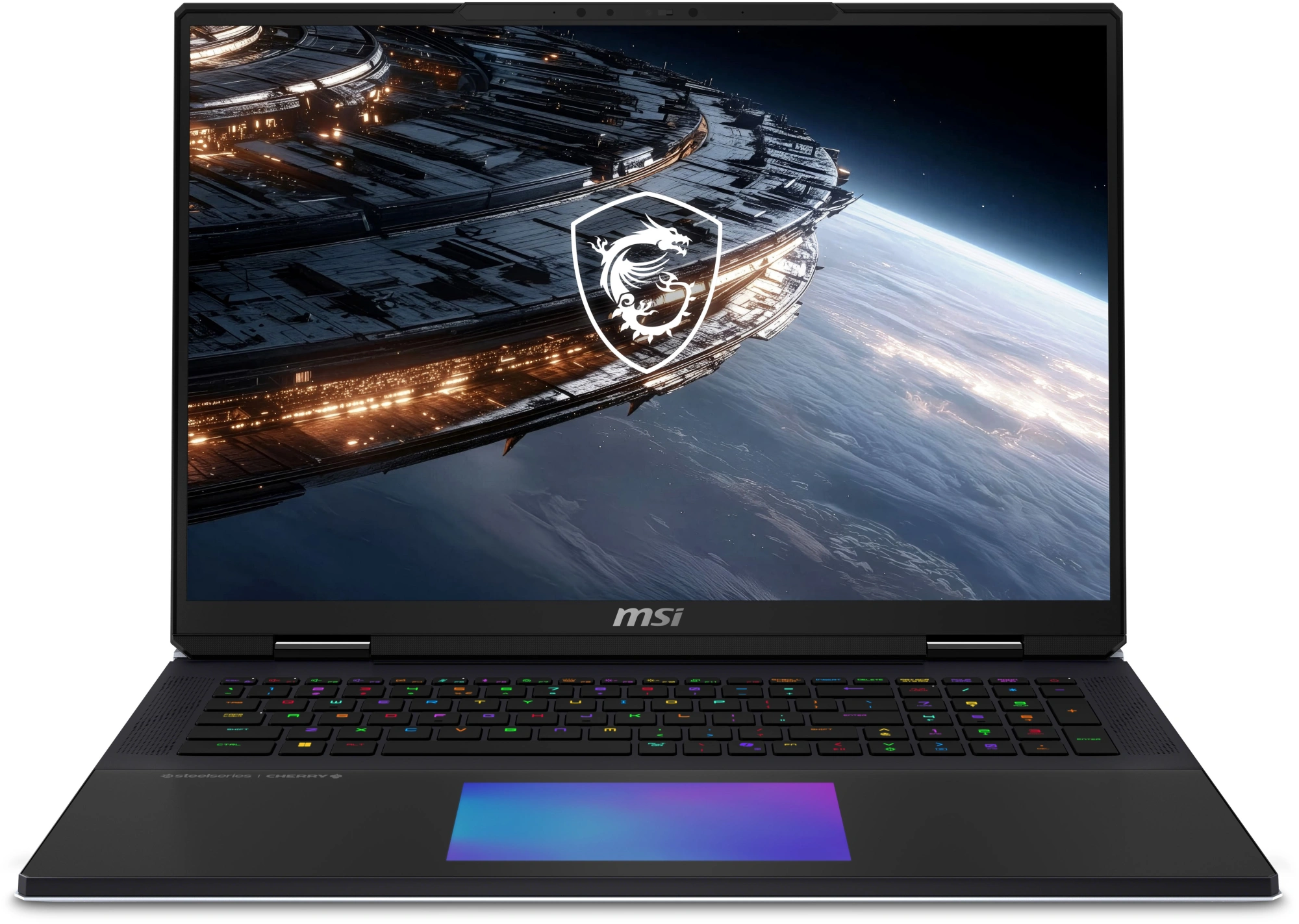 Ноутбук MSI Titan 18 HX A2WJ-1049RU Core Ultra 9 290HX Plus 64Gb SSD2Tb NVIDIA GeForce RTX 5090 24Gb 18" IPS UHD+ (3840x2400) Windows 11 Home black WiFi BT Cam (9S7-182411-1049) — фото 1