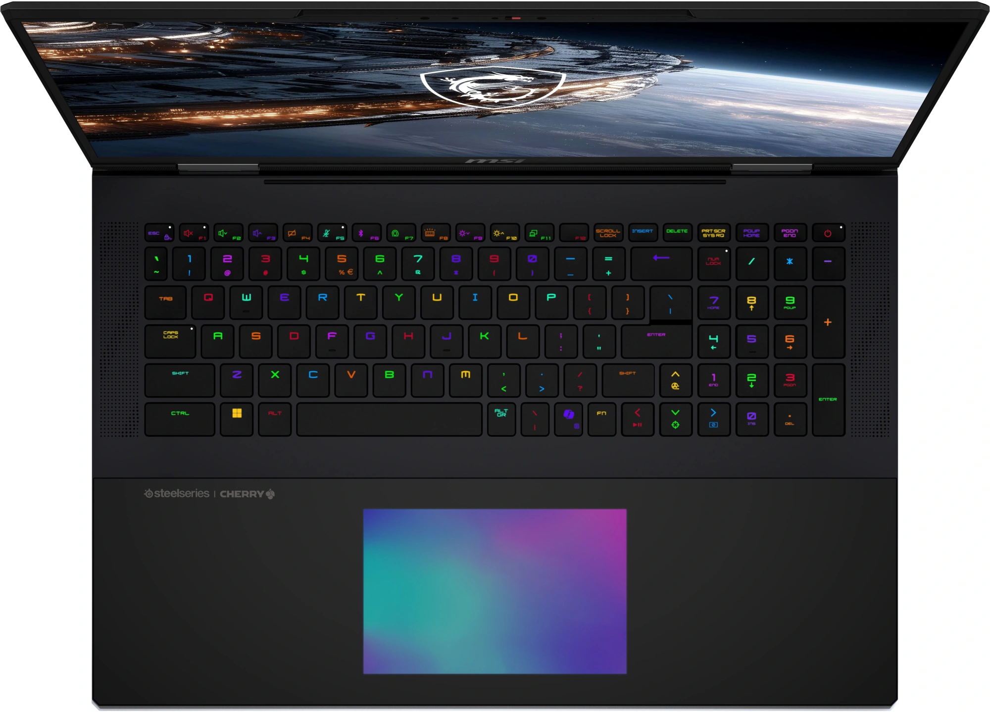 Ноутбук MSI Titan 18 HX A2WJ-1049RU Core Ultra 9 290HX Plus 64Gb SSD2Tb NVIDIA GeForce RTX 5090 24Gb 18" IPS UHD+ (3840x2400) Windows 11 Home black WiFi BT Cam (9S7-182411-1049) — миниатюра 10
