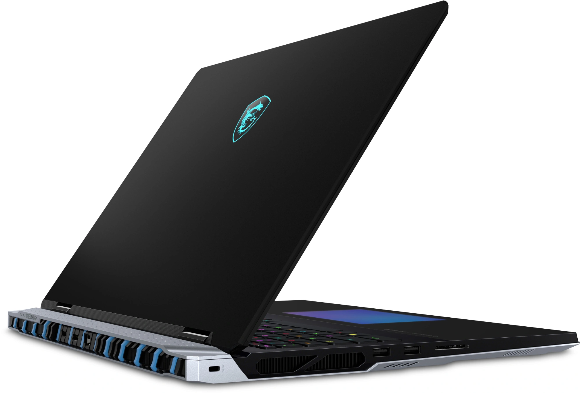 Ноутбук MSI Titan 18 HX A2WJ-1049RU Core Ultra 9 290HX Plus 64Gb SSD2Tb NVIDIA GeForce RTX 5090 24Gb 18" IPS UHD+ (3840x2400) Windows 11 Home black WiFi BT Cam (9S7-182411-1049) — миниатюра 5