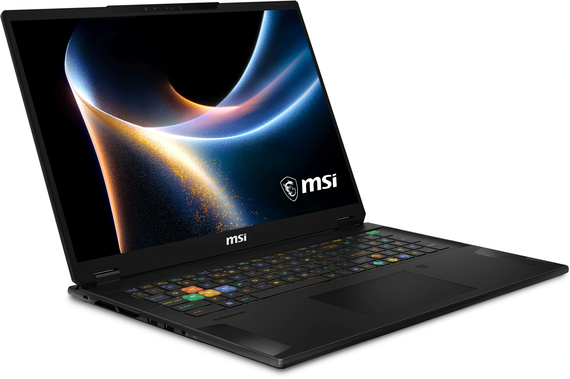 Ноутбук MSI Stealth 18 HX A2WI-083RU Core Ultra 9 290HX Plus 32Gb SSD2Tb NVIDIA GeForce RTX5080 16Gb 18" IPS UHD+ (3840x2400) Windows 11 Home black WiFi BT Cam (9S7-183341-083) — миниатюра 2