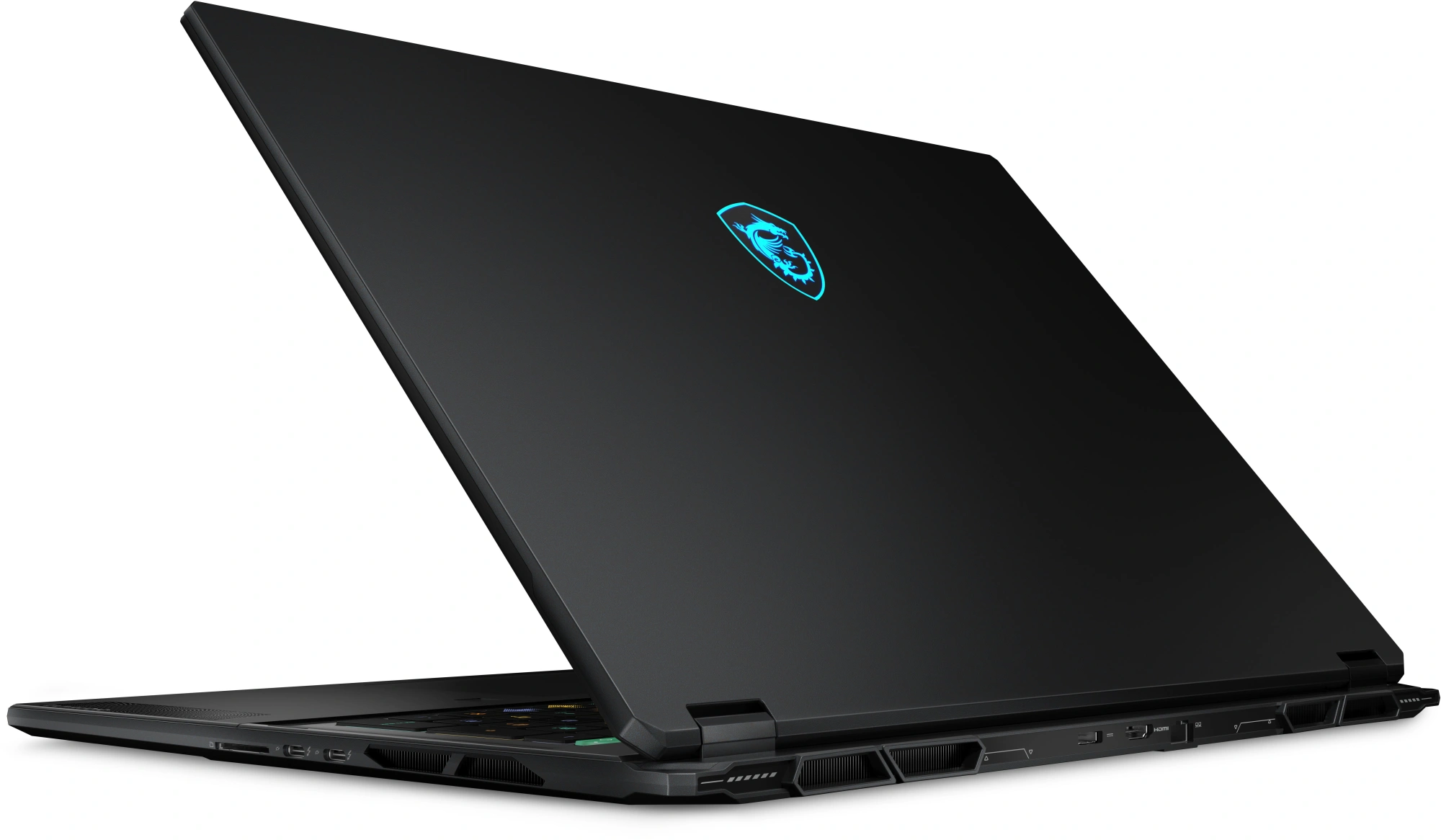 Ноутбук MSI Stealth 18 HX A2WI-083RU Core Ultra 9 290HX Plus 32Gb SSD2Tb NVIDIA GeForce RTX5080 16Gb 18" IPS UHD+ (3840x2400) Windows 11 Home black WiFi BT Cam (9S7-183341-083) — миниатюра 3