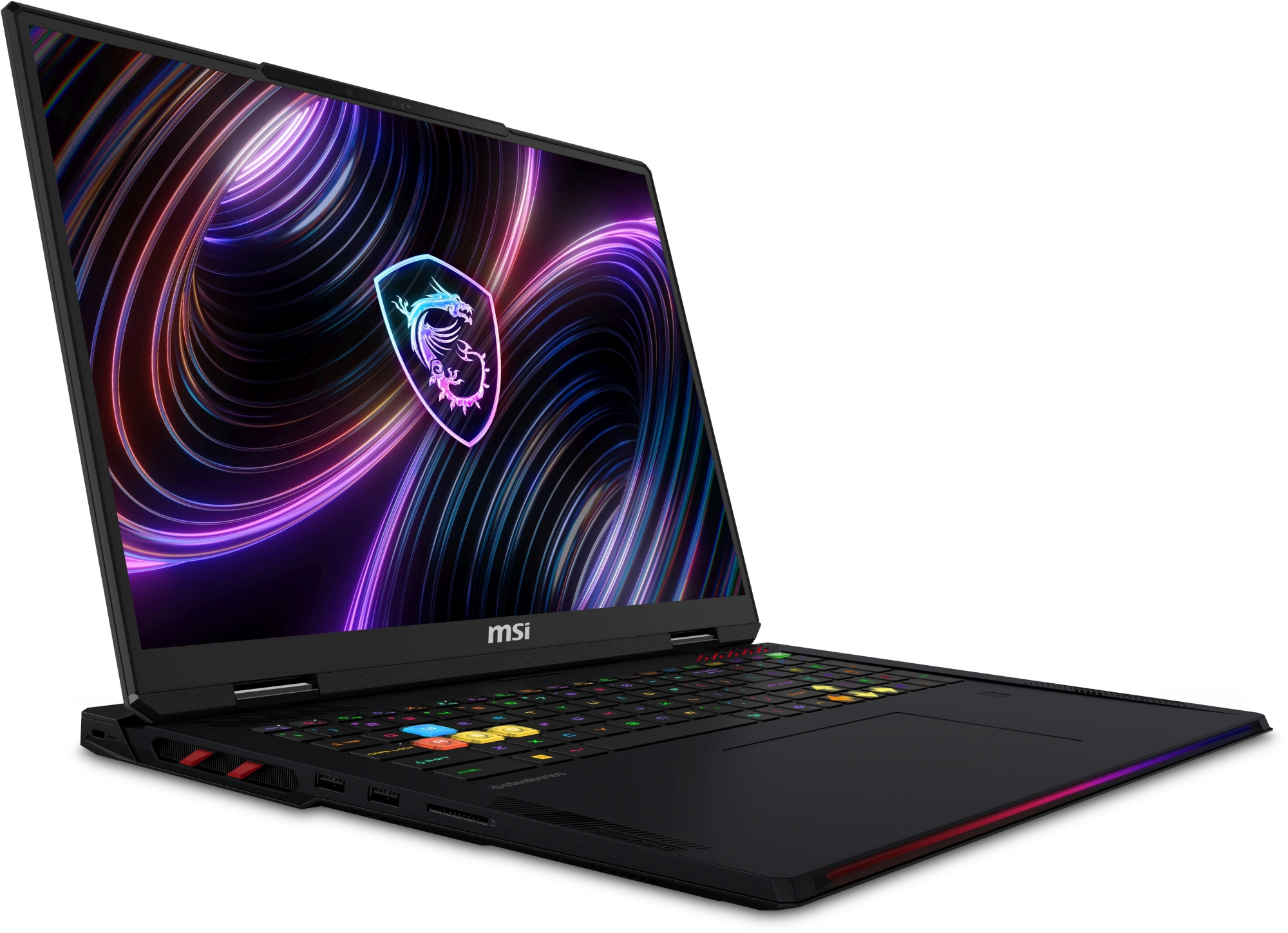 Ноутбук MSI Raider 18 Max HX A2WI-1048RU Core Ultra 9 290HX Plus 32Gb SSD2Tb NVIDIA GeForce RTX5080 16Gb 18" IPS UHD+ (3840x2400) Windows 11 Home black WiFi BT Cam (9S7-182462-1048) — миниатюра 2