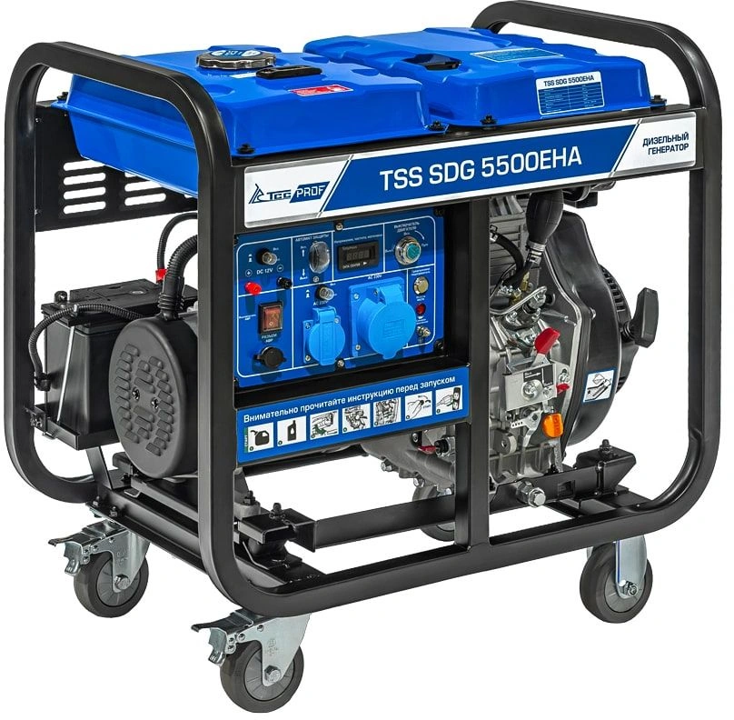 Генератор ТСС SDG 5500EHA 5.5кВт — миниатюра 3