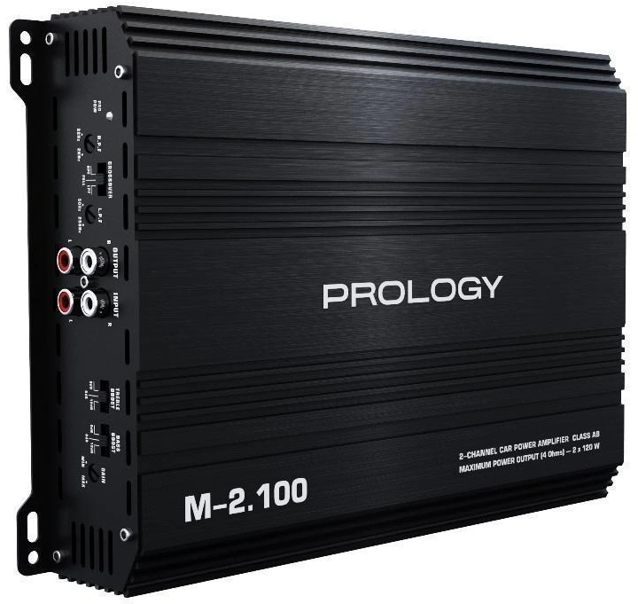 Усилитель автомобильный Prology M-2.100 двухканальный — миниатюра 2