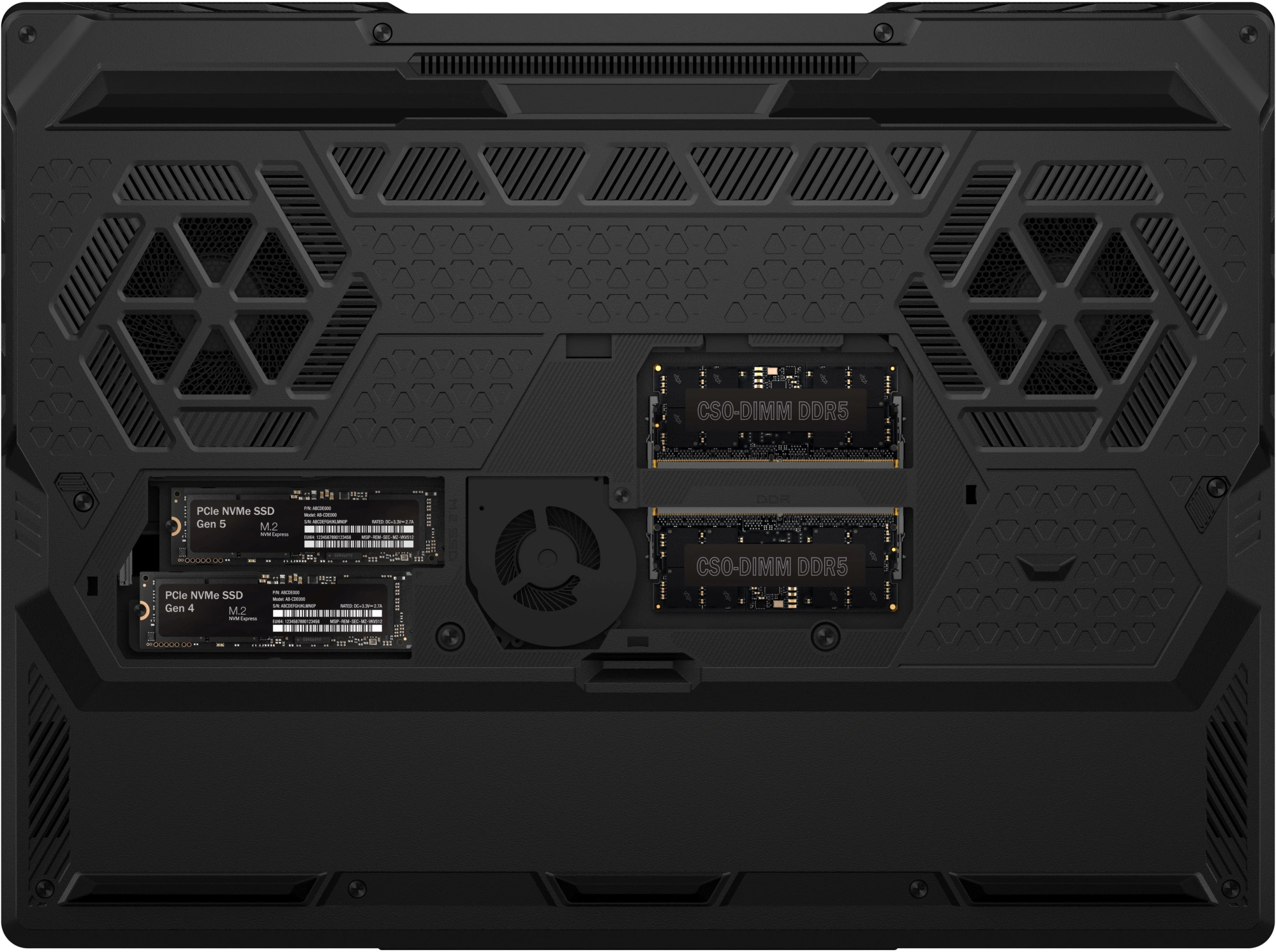 Ноутбук MSI Raider 16 Max HX B2WI-030RU Core Ultra 9 290HX Plus 32Gb SSD2Tb NVIDIA GeForce RTX5080 16Gb 16" OLED QHD+ (2560x1600) Windows 11 Home black WiFi BT Cam (9S7-265111-030) — миниатюра 15