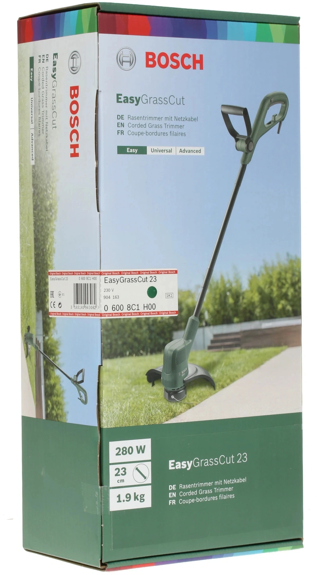 Триммер электрический Bosch EasyGrassCut 23 280Вт неразбор.штан. реж.эл.:леска — миниатюра 9