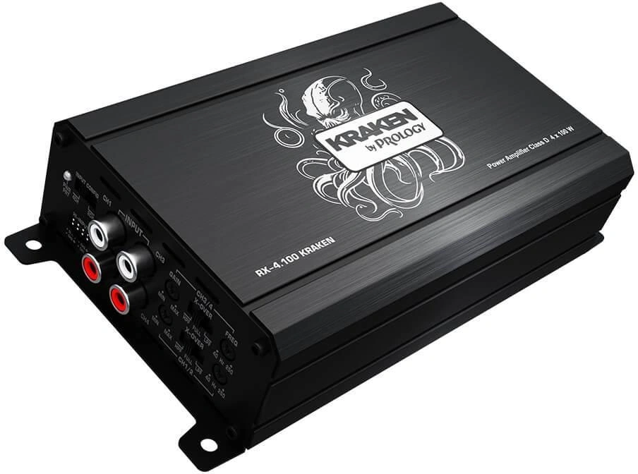 Усилитель автомобильный Prology RX-4.100 KRAKEN четырехканальный — фото 1
