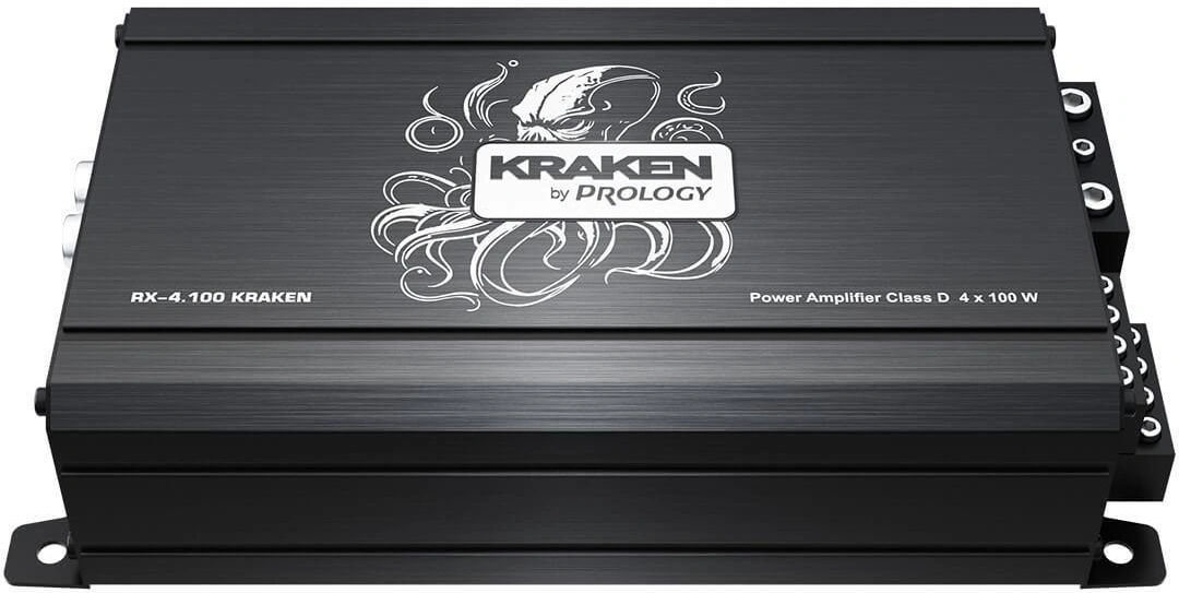 Усилитель автомобильный Prology RX-4.100 KRAKEN четырехканальный — миниатюра 4