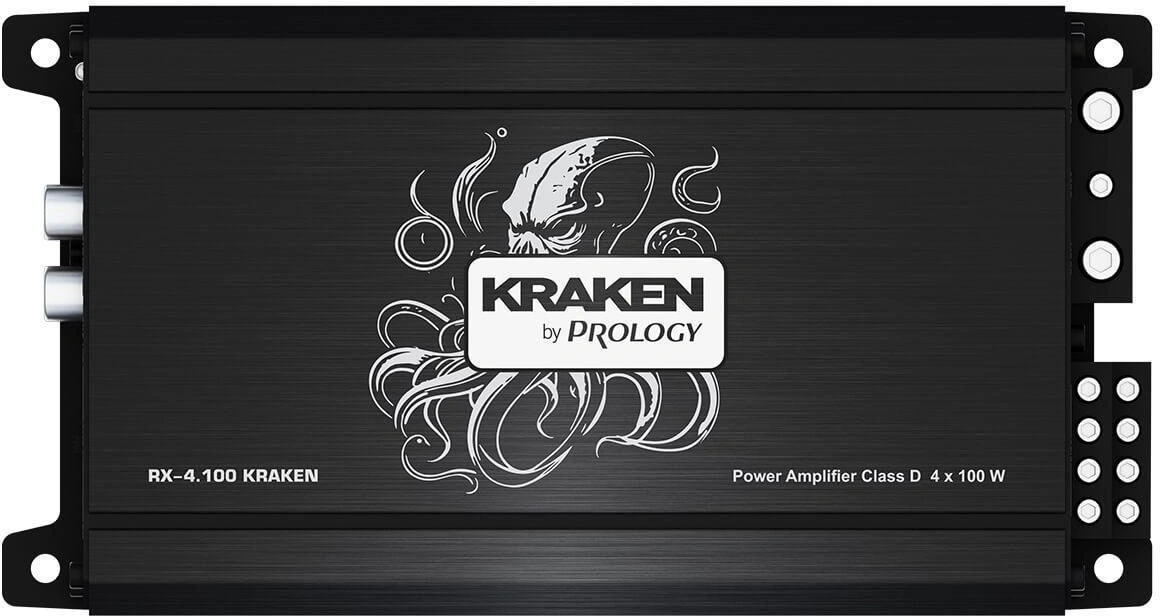 Усилитель автомобильный Prology RX-4.100 KRAKEN четырехканальный — миниатюра 7