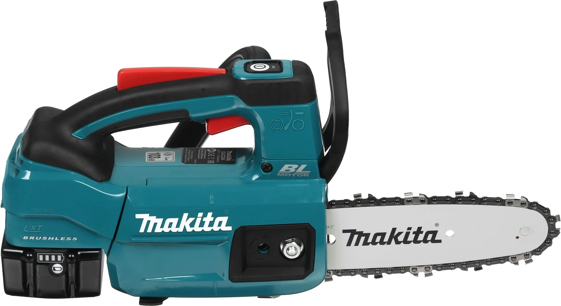 Цепная пила Makita DUC204RF аккум. 570Вт дл.шины:8" (20cm) 1аккум. 3Ач ЗУ — миниатюра 5
