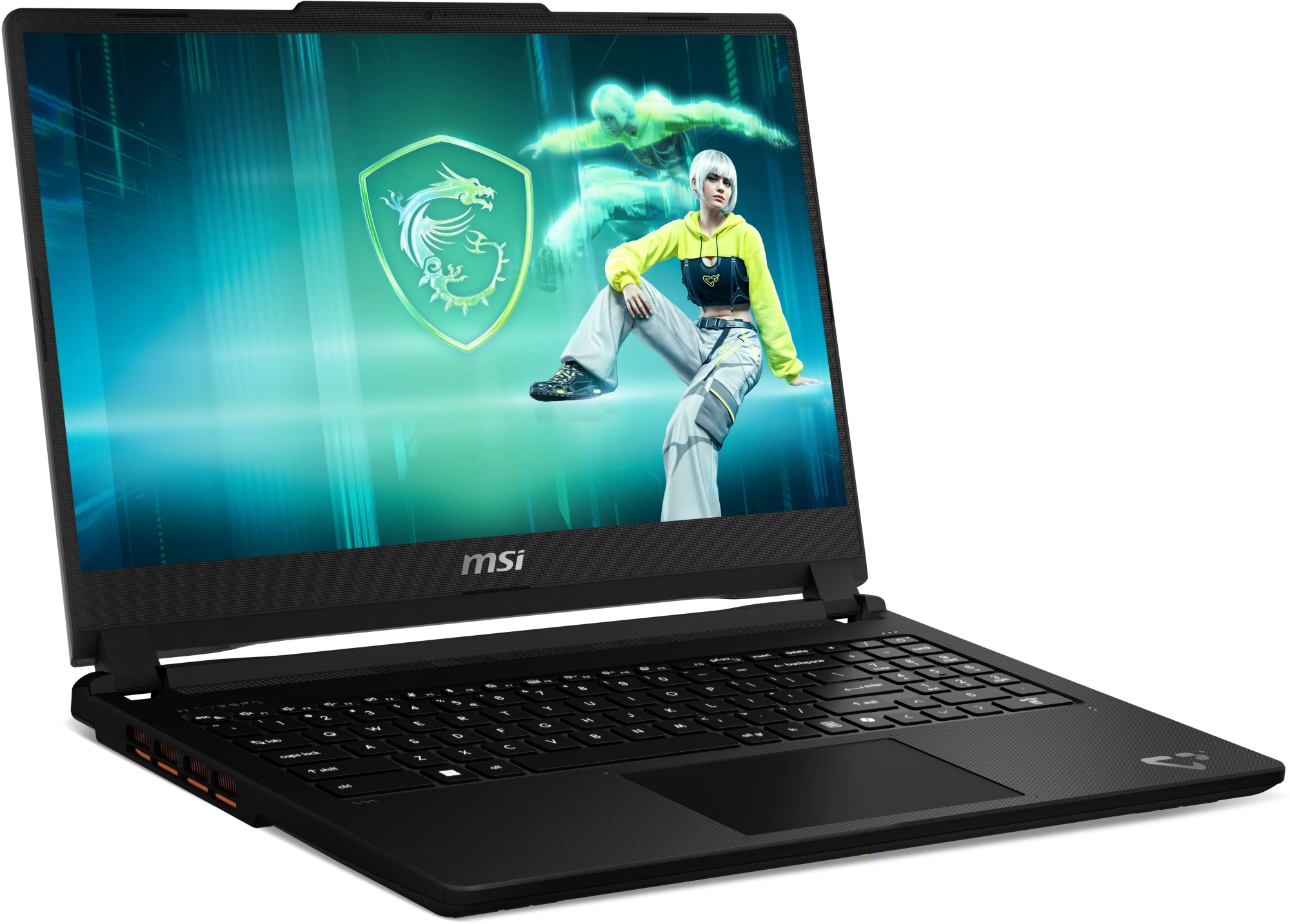 Ноутбук MSI Cyborg 15 C2WF-014XRU Core 7 240H 16Gb SSD1Tb NVIDIA GeForce RTX 5060 8Gb 15.6" IPS FHD (1920x1080) FreeDOS grey WiFi BT Cam (9S7-15T121-014) — миниатюра 3