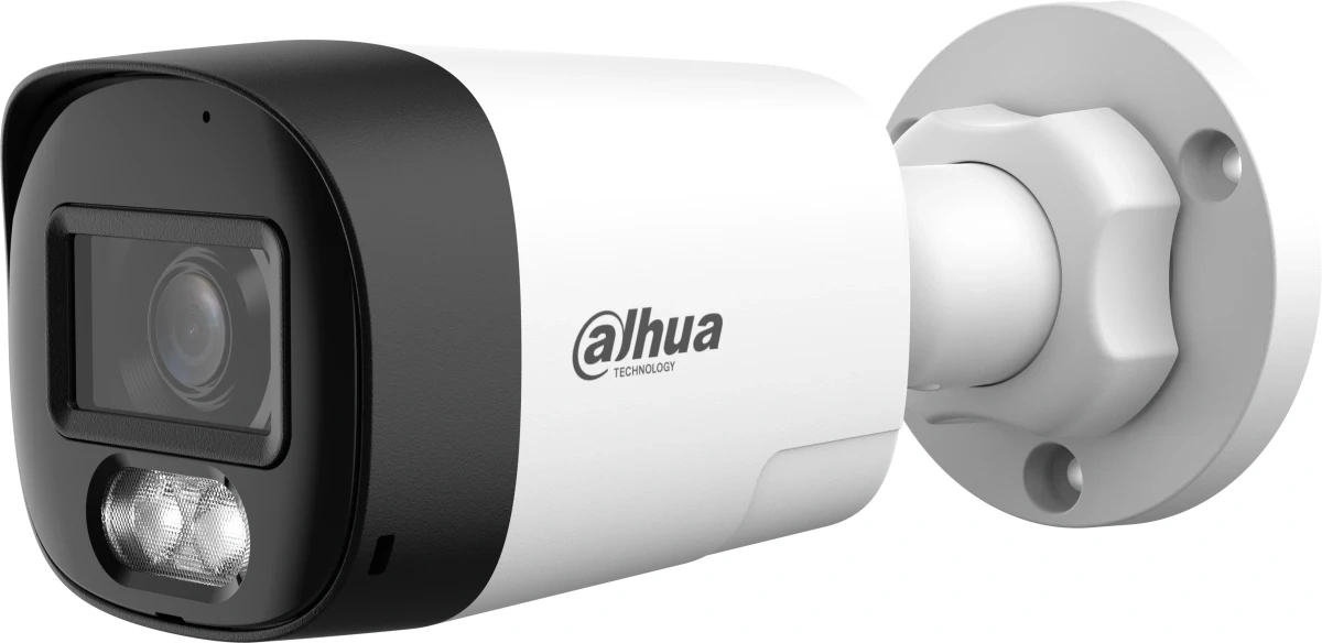 Камера видеонаблюдения аналоговая Dahua DH-HAC-HFW1801RLP-IL-T-0280B 2.8-2.8мм HD-CVI HD-TVI цв. корп.:белый — фото 1