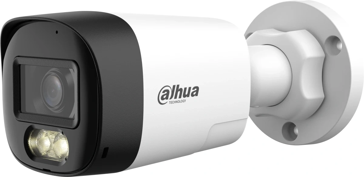 Камера видеонаблюдения аналоговая Dahua DH-HAC-HFW1801RLP-IL-T-0280B 2.8-2.8мм HD-CVI HD-TVI цв. корп.:белый — миниатюра 2