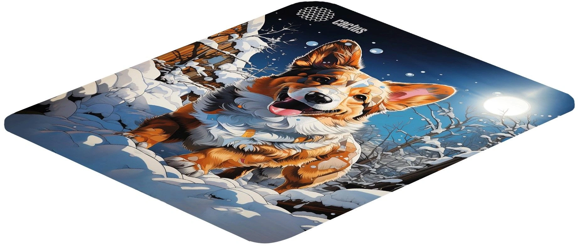 Коврик для мыши Cactus Corgi рисунок 300x250x3мм (CS-MPC-D13M) — миниатюра 2