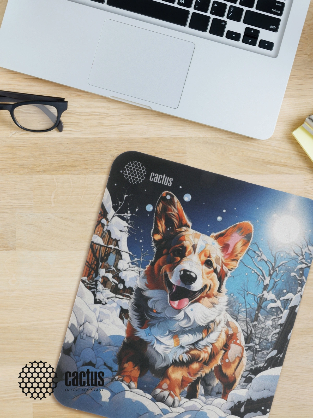 Коврик для мыши Cactus Corgi рисунок 300x250x3мм (CS-MPC-D13M) — миниатюра 15