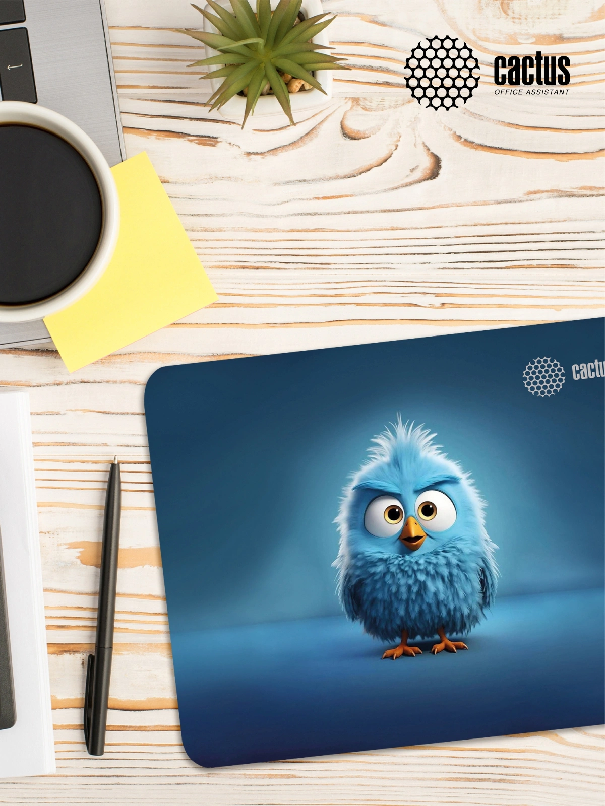 Коврик для мыши Cactus Bird 220x180x2мм (CS-MPC-P13XS) — миниатюра 13