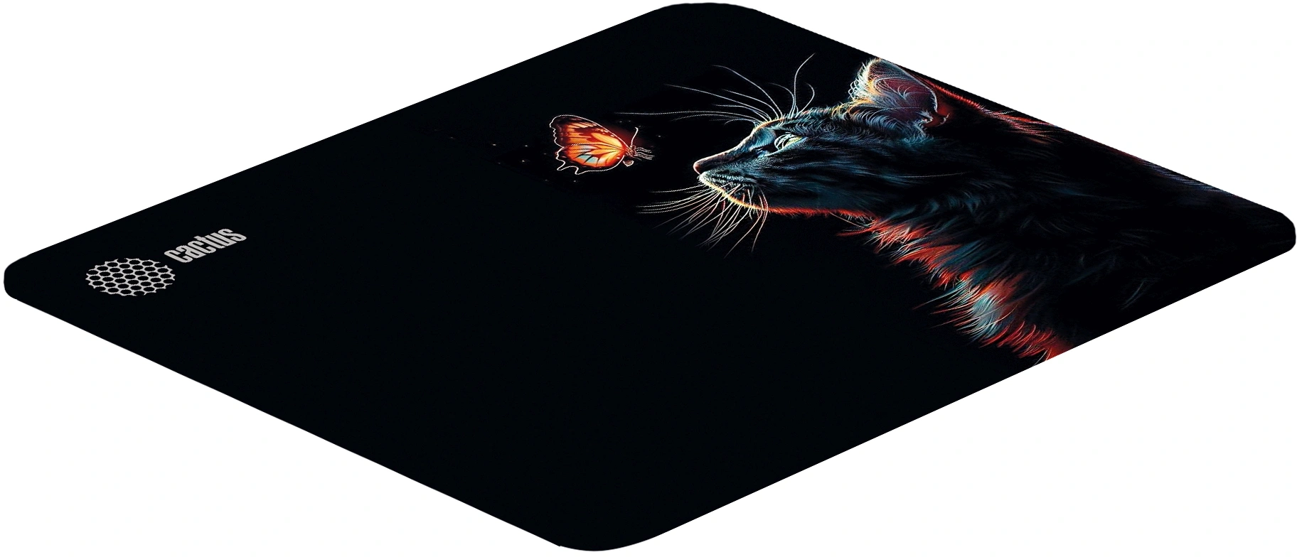 Коврик для мыши Cactus Night Cat 220x180x2мм (CS-MPC-P12XS) — миниатюра 2