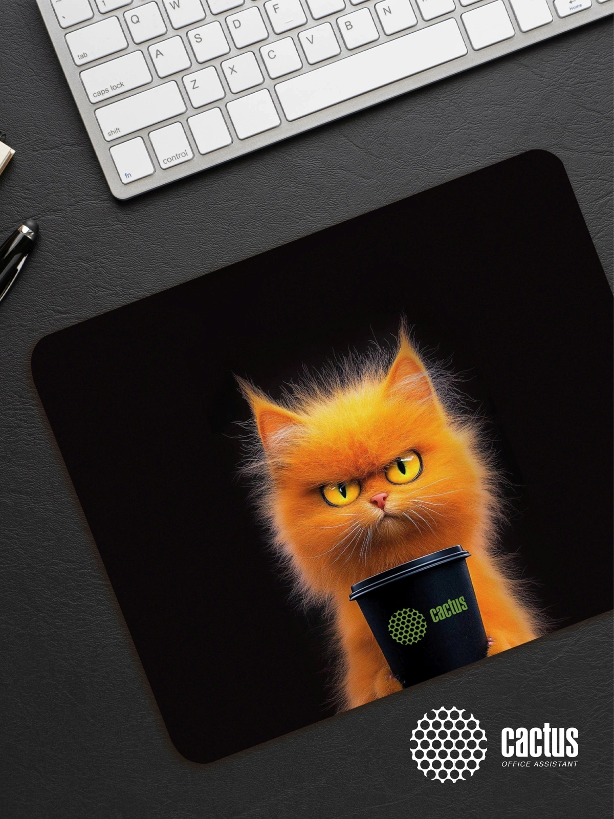 Коврик для мыши Cactus Red Cat 220x180x2мм (CS-MPC-P11XS) — миниатюра 13