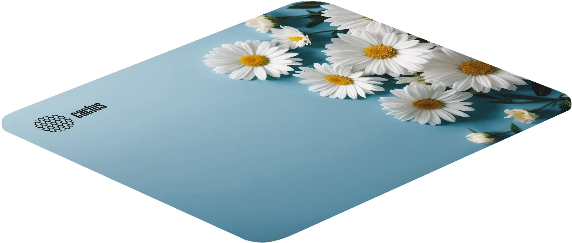 Коврик для мыши Cactus Daisies рисунок 250x200x3мм (CS-MPC-D07S) — миниатюра 2