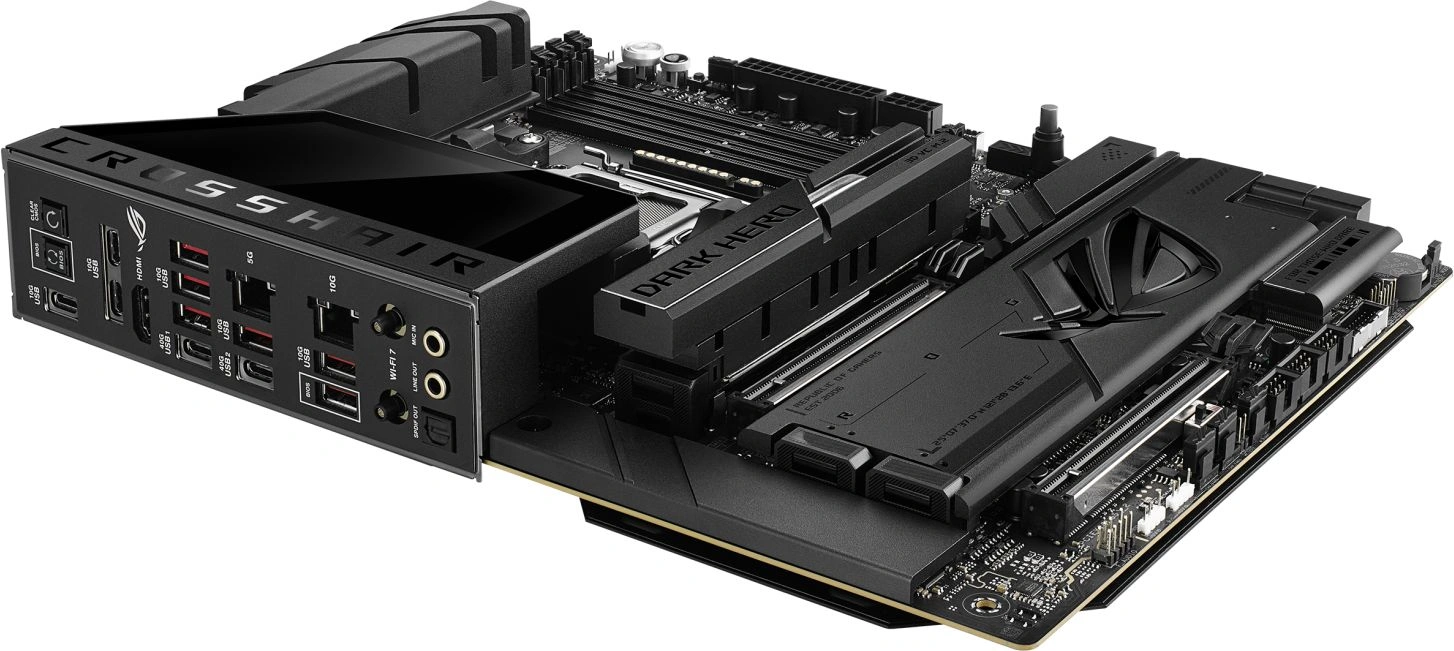 Материнская плата Asus ROG CROSSHAIR X870E DARK HERO Socket AM5 AMD X870E 4xDDR5 ATX AC`97 8ch(7.1) 1 x 10Gigabit + 1 x 5Gigabit RAID+HDMI — миниатюра 7