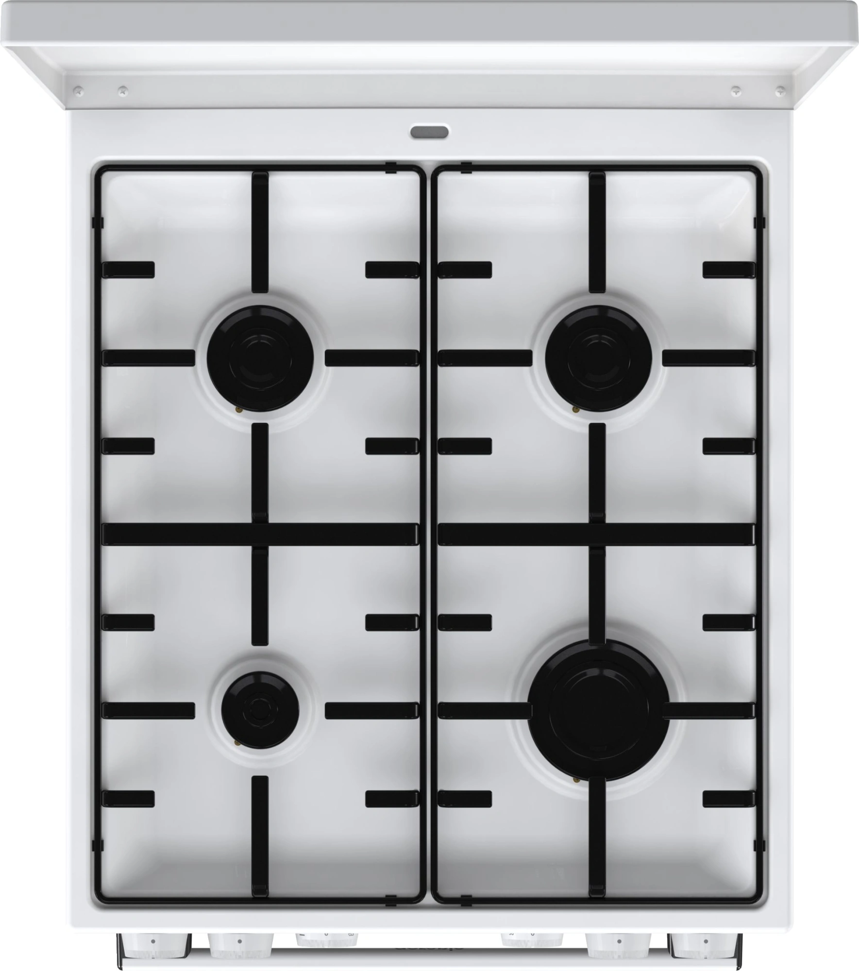 Плита Комбинированная Gorenje GK5A22WH белый (металлическая крышка) реш.сталь — миниатюра 11