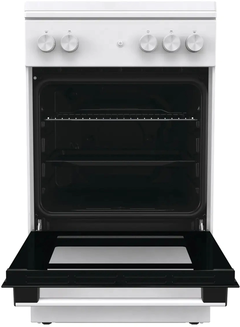 Плита Газовая Gorenje GG5A14WJ белый (металлическая крышка) реш.сталь — миниатюра 4
