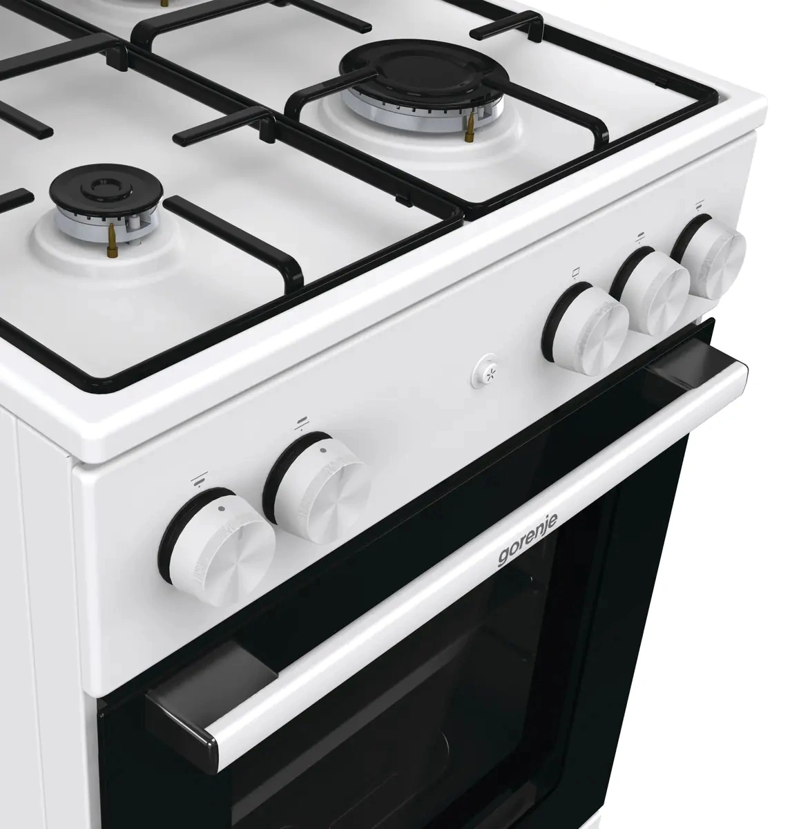 Плита Газовая Gorenje GG5A14WJ белый (металлическая крышка) реш.сталь — миниатюра 11