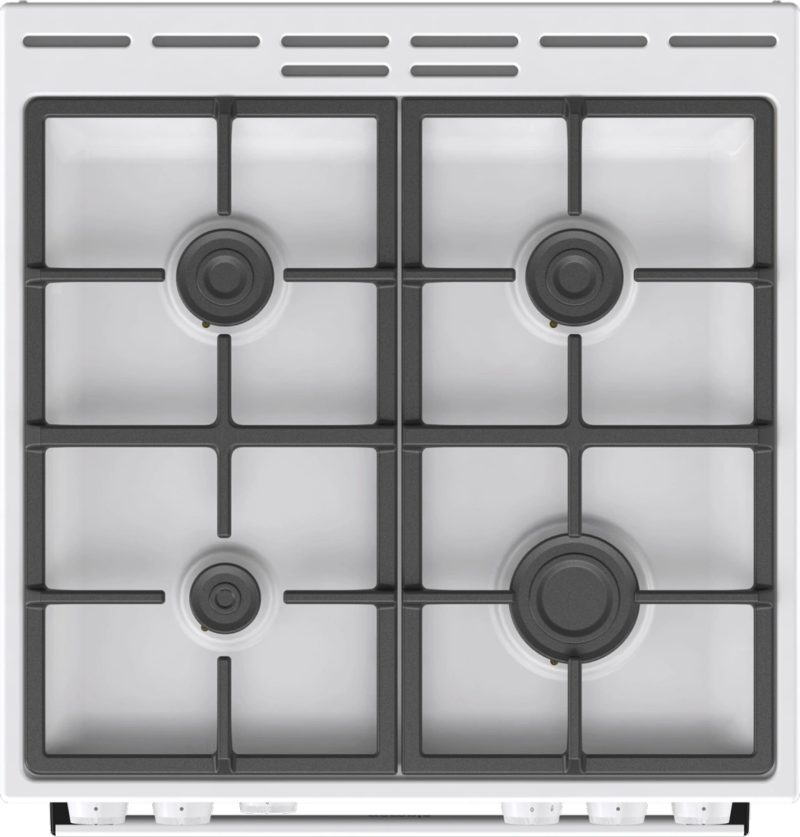 Плита Газовая Gorenje GG6A10WFFM белый (без крышки) реш.сталь — миниатюра 10