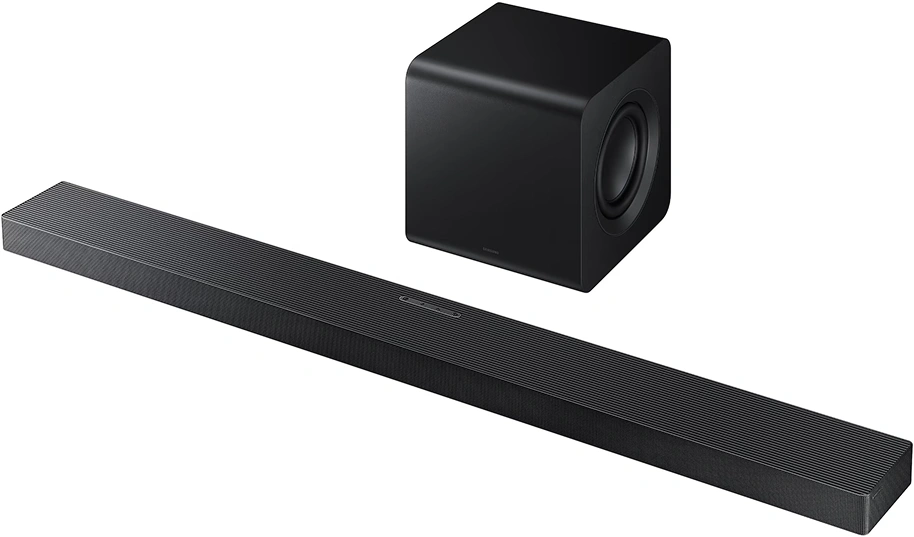 Саундбар Samsung HW-QS700F/RU 3.1.2 200Вт+150Вт черный — миниатюра 2