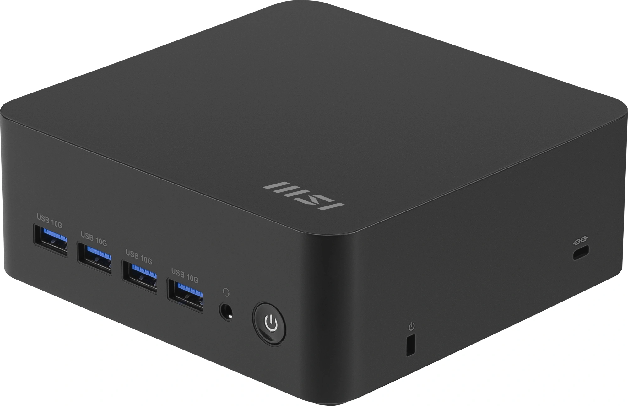 Неттоп MSI Cubi Z 8M-037XRU Ryzen 7 H 255 (3.8) 16Gb SSD1Tb 780M CR без ОС 2x2.5GbitEth WiFi BT 120W черный (9S6-B03241-038) — миниатюра 2